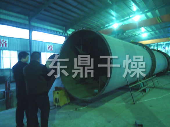 煤泥烘干機現場