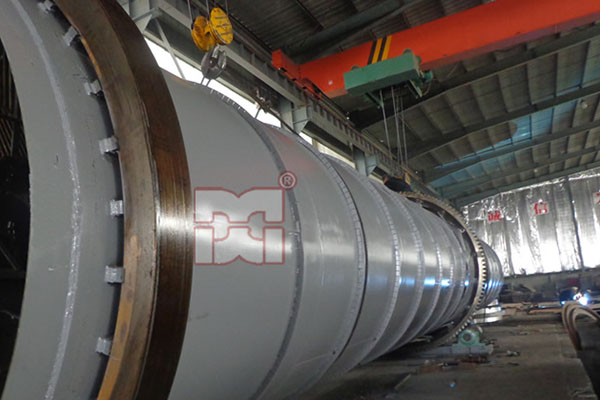 7月9日700噸煤泥烘干機下線 批設備物資發(fā)往河北石嶺工業(yè)公司