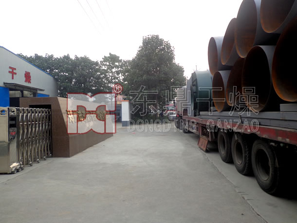 山西煤泥烘干設備現場