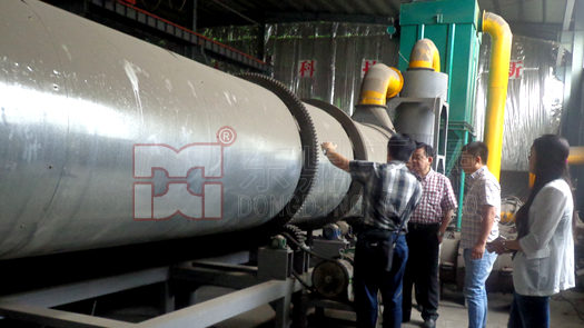 煤炭提質實驗現場