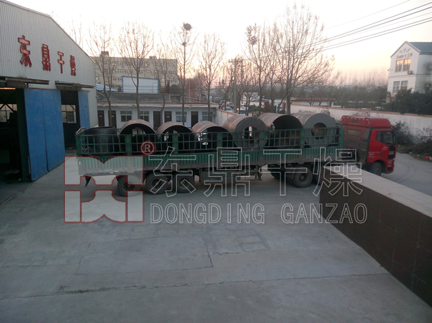 準格爾召煤泥烘干機發貨