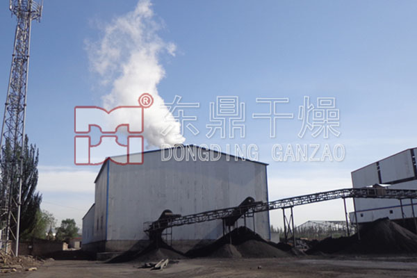 大美九月山西地區煤泥烘干機項目進入生產黃金季節