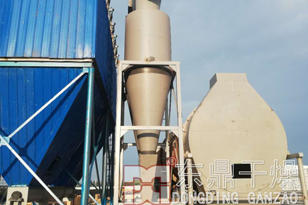 收尾在望全喜煤業大型煤泥烘干機進入倒計時